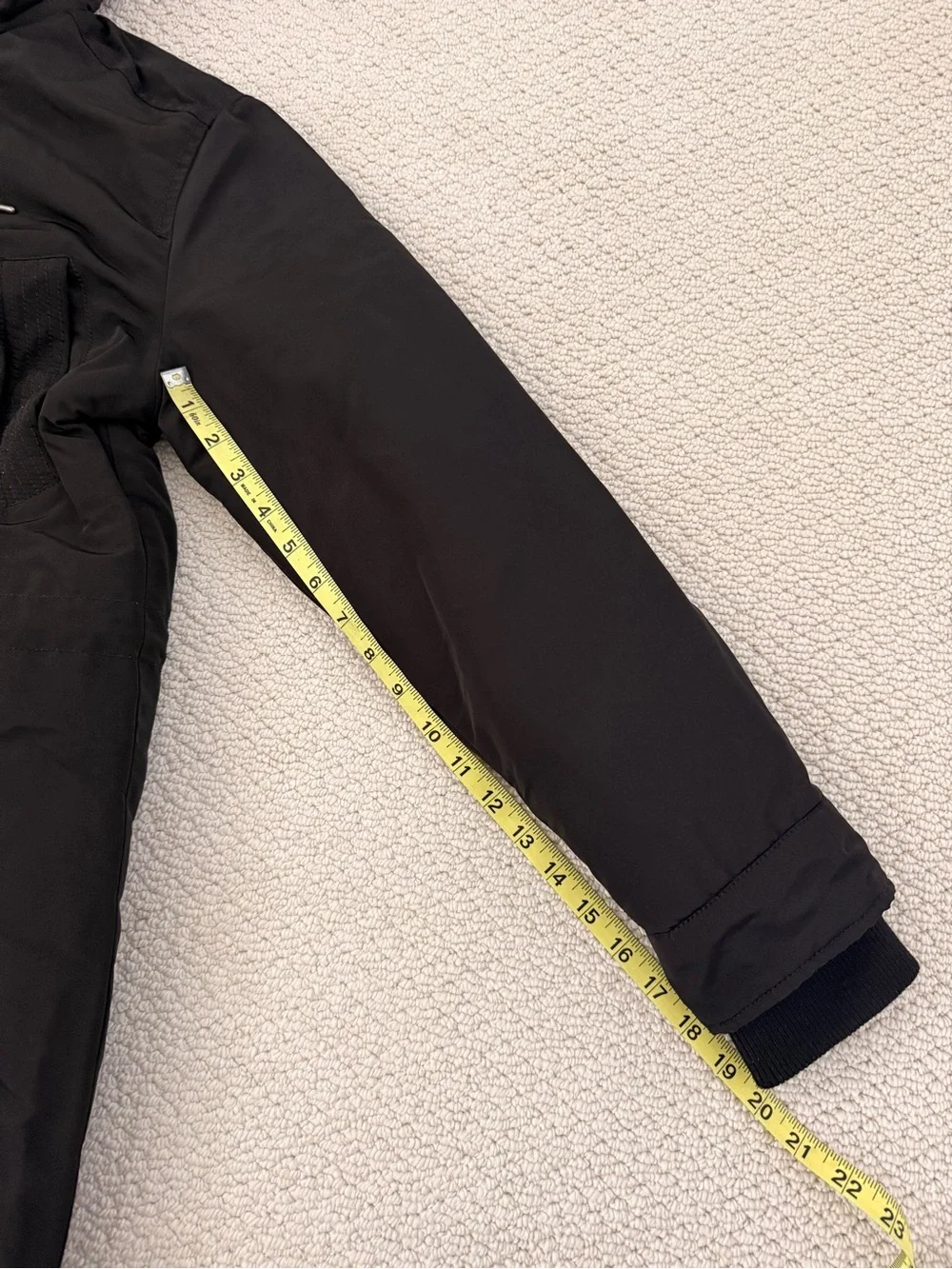 GAP Black Long Hooded Winter Parka